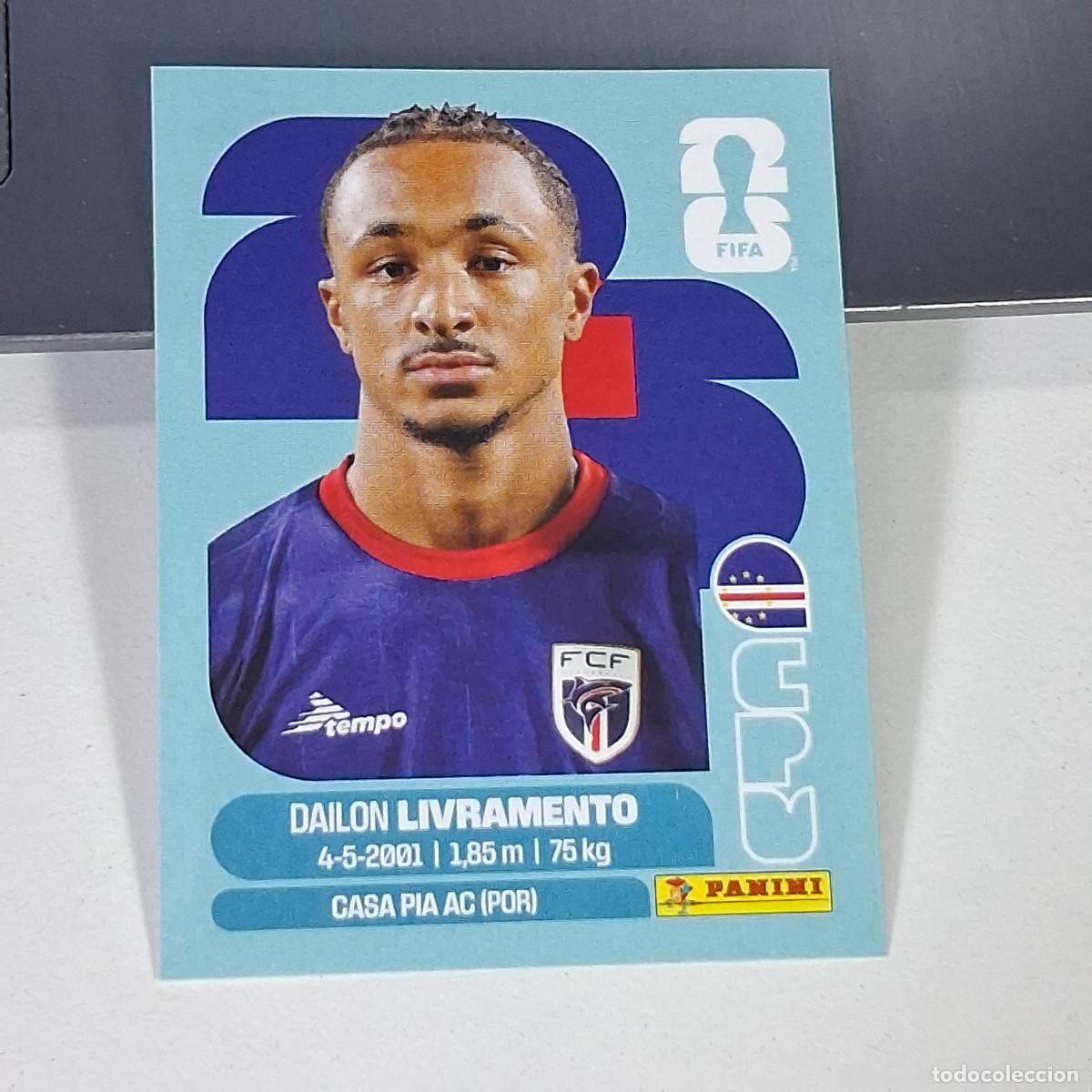 Cromos de f&uacute;tbol: B61 CPV 18 CPV18 DAILON LIVRAMENTO CABO VERDE CAPE CPV MUNDIAL FIFA WORLD CUP 2026 STICKER PANINI