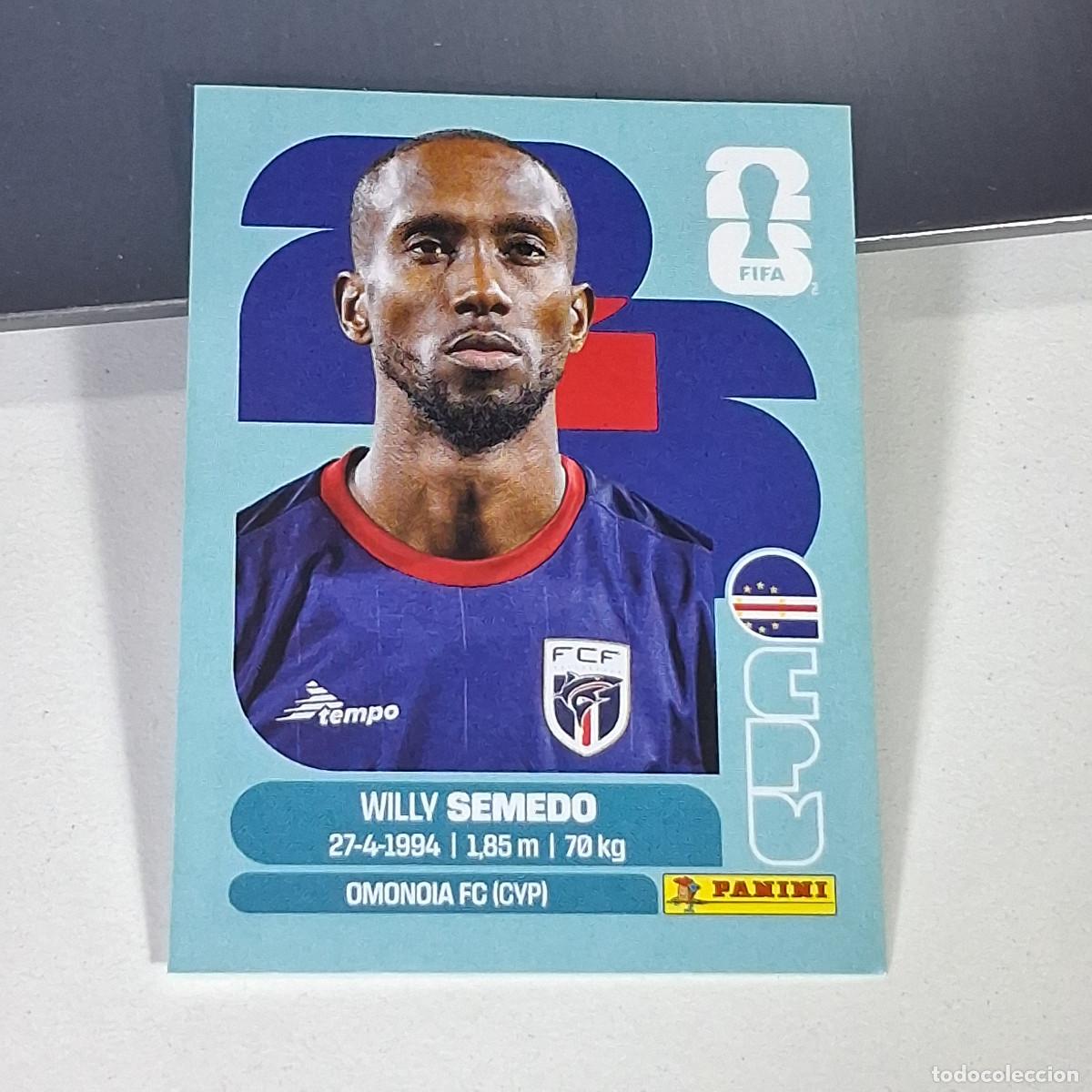 Cromos de f&uacute;tbol: B61 CPV 19 CPV19 WILLY SEMEDO CABO VERDE CAPE CPV MUNDIAL FIFA WORLD CUP 2026 STICKER PANINI