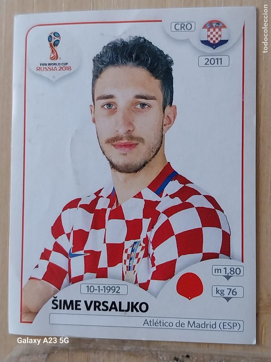 Cromos de f&uacute;tbol: 315 CROACIA PANINI _ WORLD CUP RUSIA 2018 CROMO SIN PEGAR NUNCA ORIGINAL PANINI