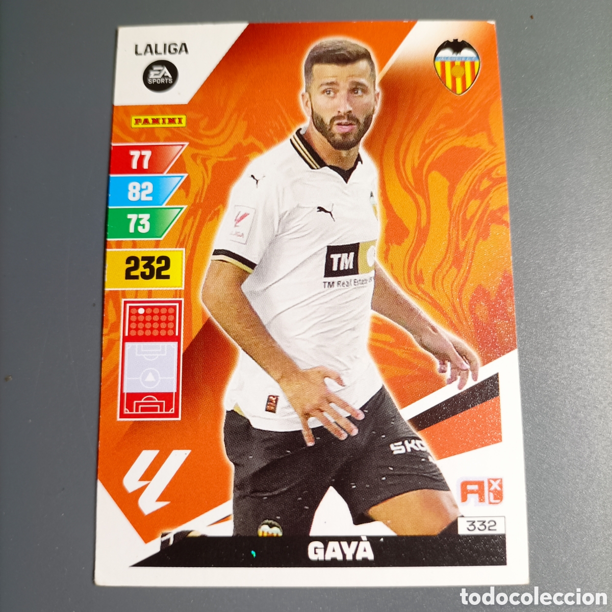 Cromos de f&uacute;tbol: ADRENALYN. LIGA 2023-2024 (VALENCIA) №332 GAYA