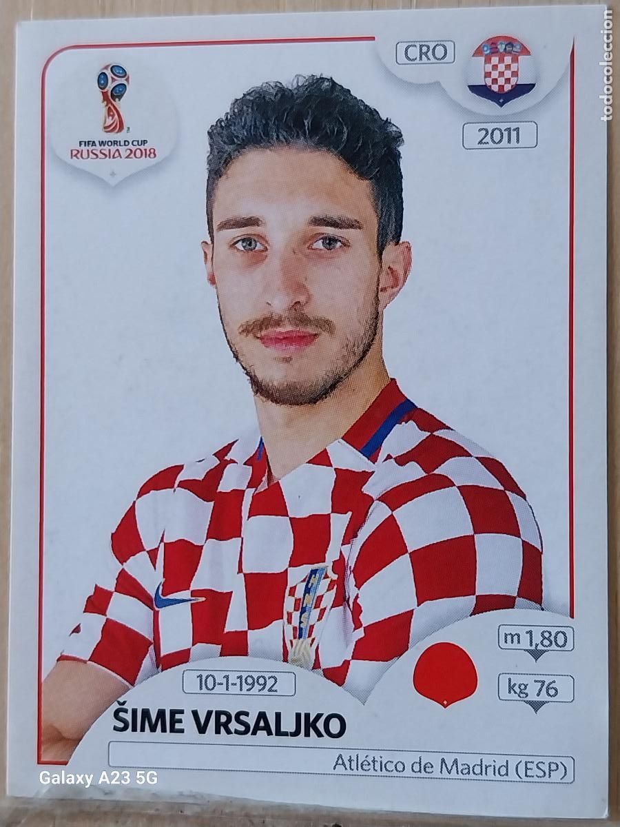 Cromos de f&uacute;tbol: 315 CROACIA PANINI WORLD CUP RUSIA 2018 CROMO SIN PEGAR NUNCA ORIGINAL PANINI
