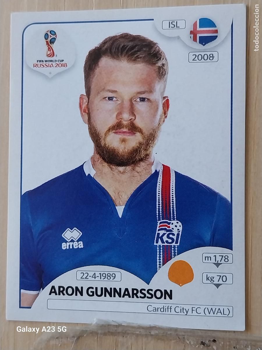 Figurine di Calcio: 301 GUNARSSON ISLANDIA ** PANINI WORLD CUP RUSIA 2018 CROMO SIN PEGAR NUNCA ORIGINAL PANINI