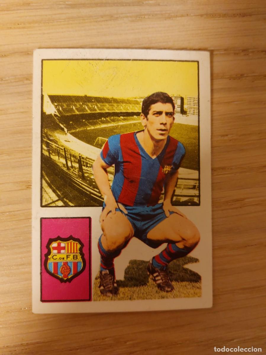 Figurine di Calcio: 74 75 1974 1975 JUANITO FCB FCB FC BARCELONA EDITORIAL FHER SIN PEGAR NUNCA PEGADO