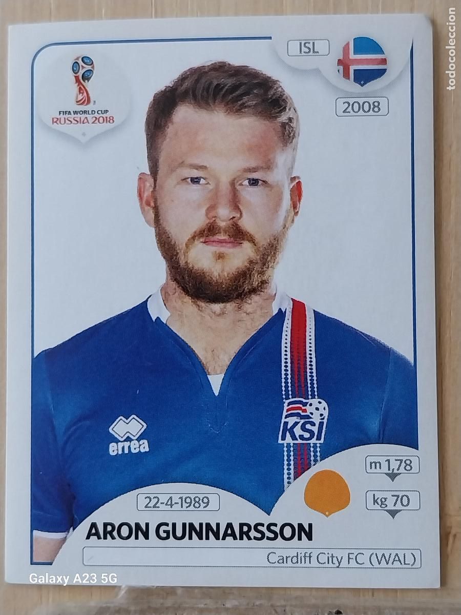 Figurine di Calcio: 301 GUNARSSON ISLANDIA PANINI WORLD CUP RUSIA 2018 CROMO SIN PEGAR NUNCA ORIGINAL PANINI