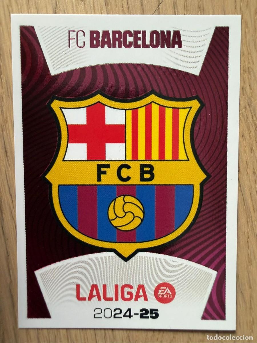 Cartes &agrave; collectionner de Football: 1 ESCUDO BARCELONA 24 25 2024 2025 LIGA EA SPORTS COLECCIONES ESTE SIN PEGAR STICKER