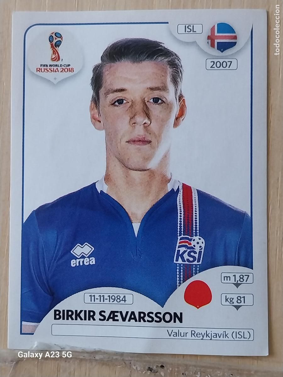 Cromos de f&uacute;tbol: 295 ISLANDIA PANINI WORLD CUP RUSIA 2018 CROMO SIN PEGAR NUNCA ORIGINAL PANINI
