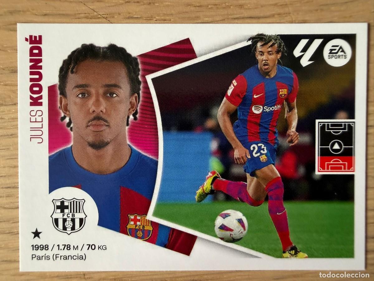 Cromos de f&uacute;tbol: 5 KOUNDE BARCELONA 24 25 2024 2025 LIGA EA SPORTS COLECCIONES ESTE SIN PEGAR STICKER