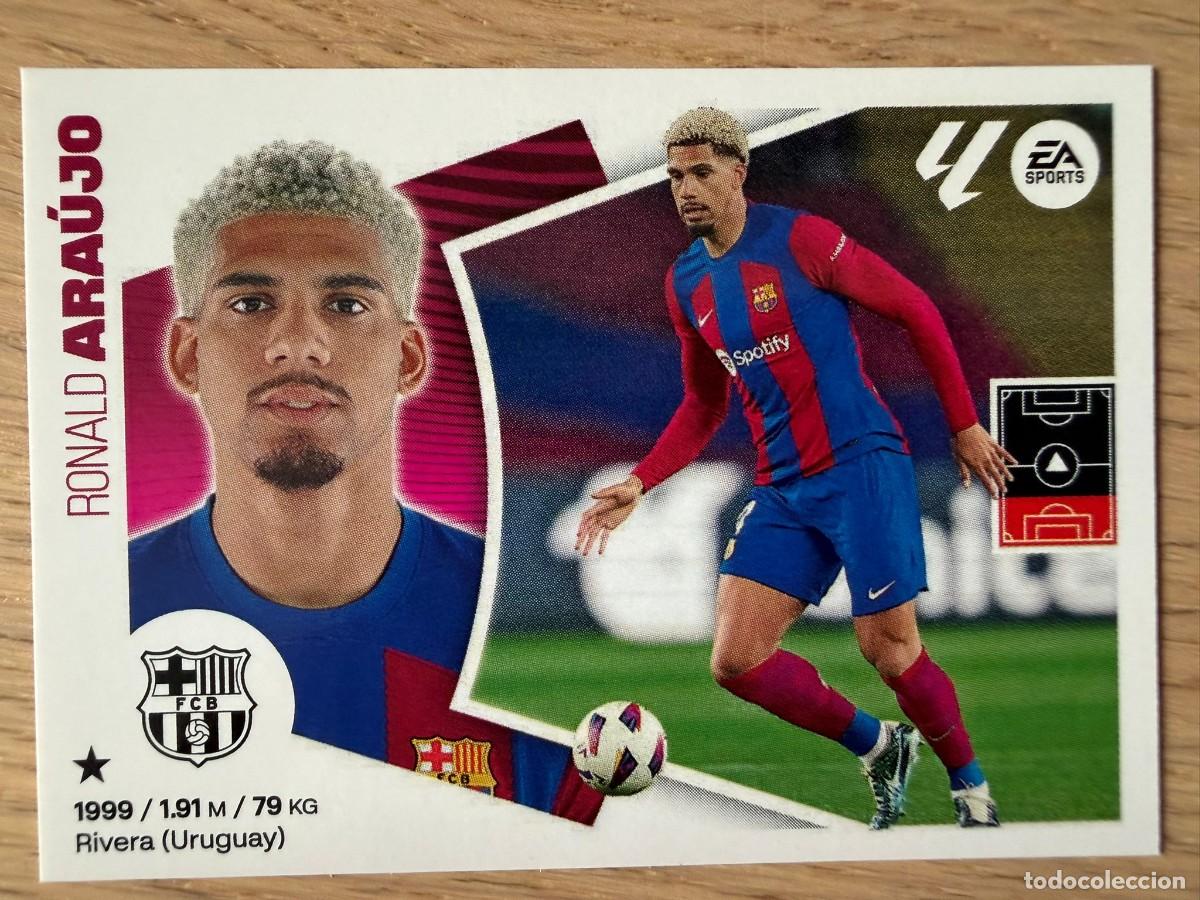 Cromos de f&uacute;tbol: 6 ARAUJO BARCELONA 24 25 2024 2025 LIGA EA SPORTS COLECCIONES ESTE SIN PEGAR STICKER