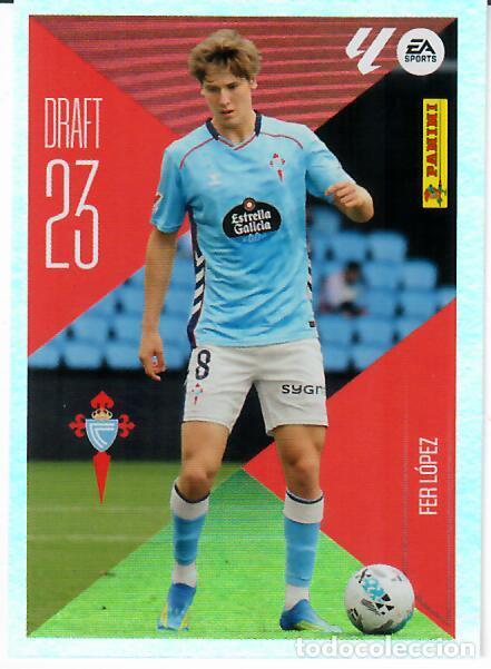 Cromos de f&uacute;tbol: CROMO PANINI LIGA ESTE 26 27 - DRAF 23 N&ordm; 7 - FER L&Oacute;PEZ - CELTA