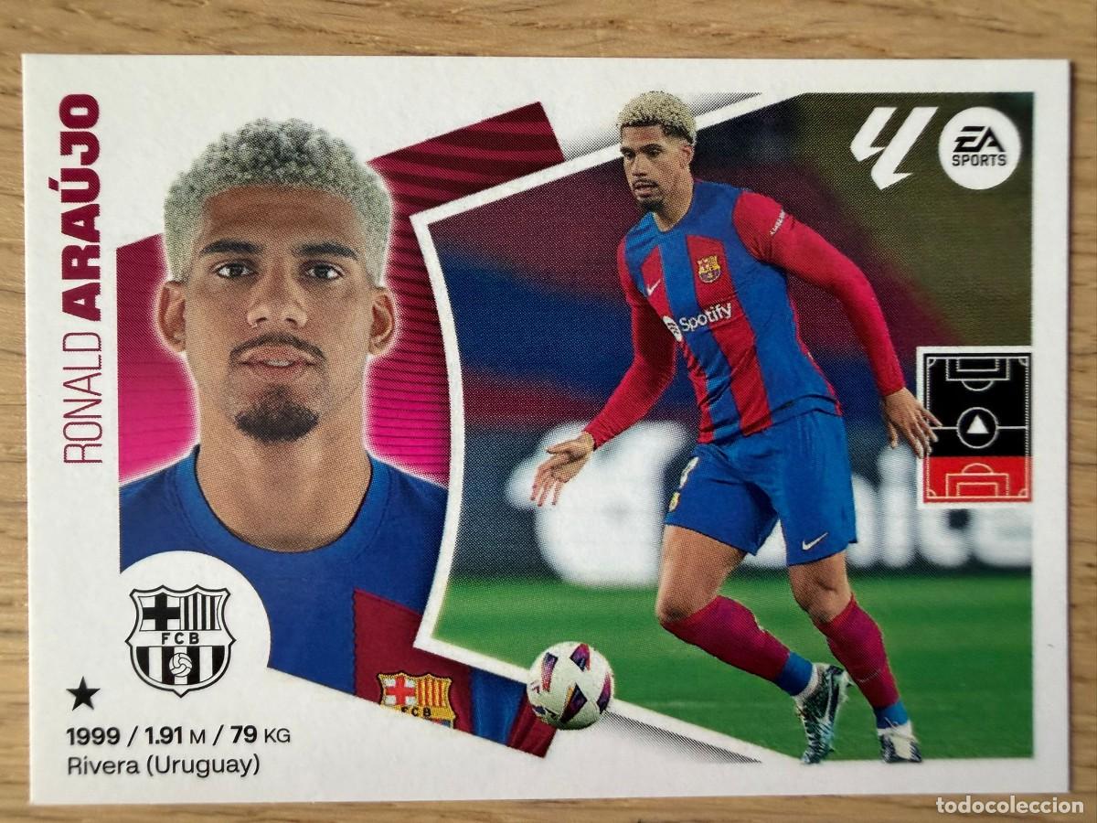 Cromos de f&uacute;tbol: 6 ARAUJO BARCELONA 24 25 2024 2025 LIGA EA SPORTS COLECCIONES ESTE SIN PEGAR STICKER