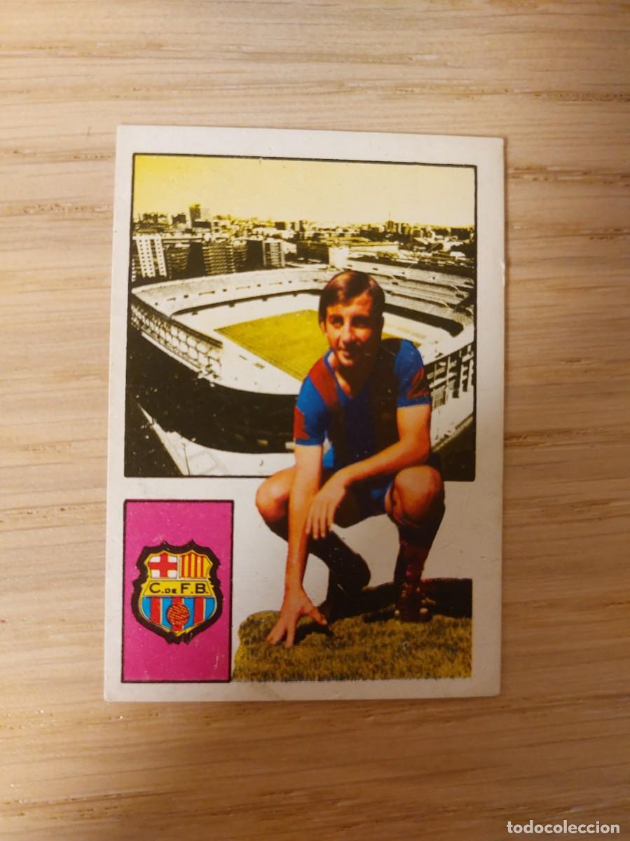Cromos de f&uacute;tbol: 74 75 1974 1975 COSTAS FCB FCB FC BARCELONA EDITORIAL FHER SIN PEGAR NUNCA PEGADO