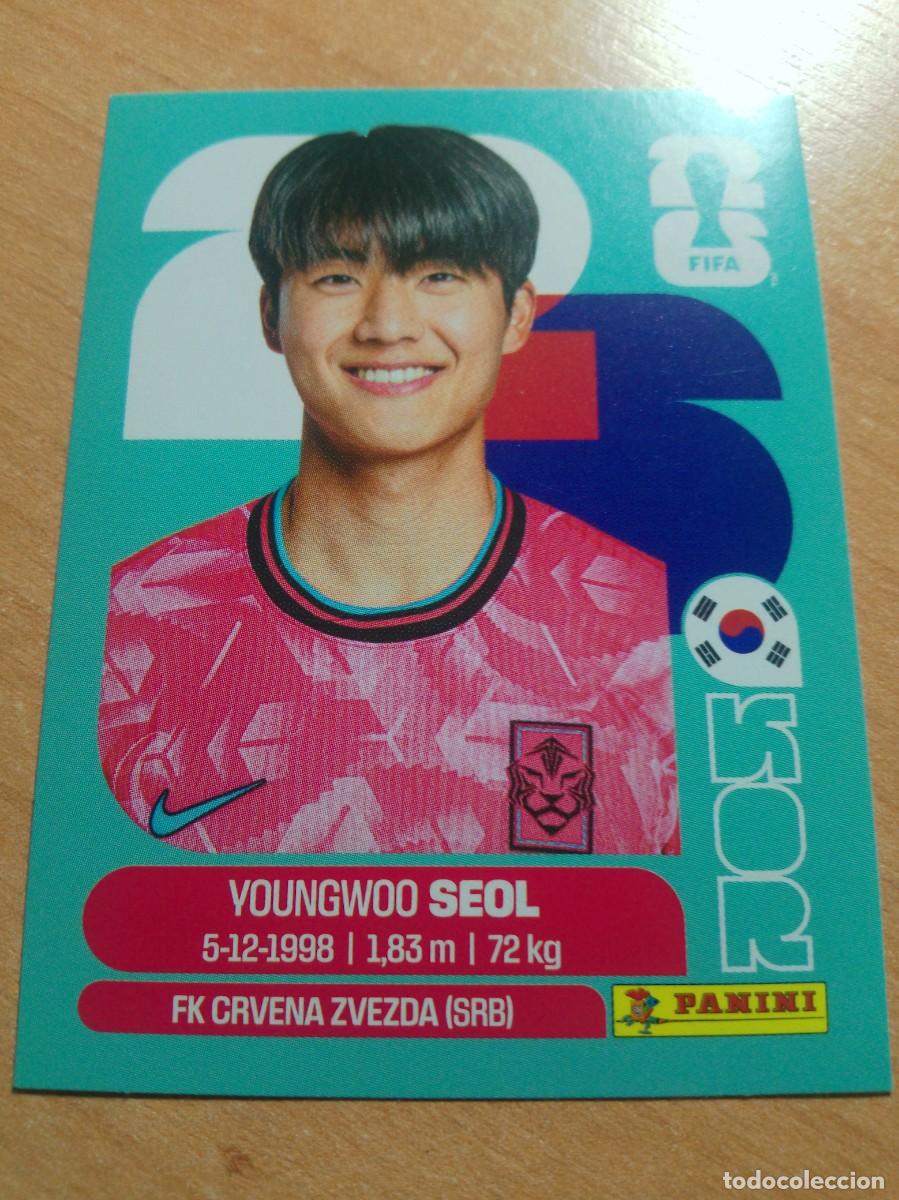 Cromos de f&uacute;tbol: SEOL COREA DEL SUR KOR 6 MUNDIAL FIFA WORLD CUP 2026 26 PANINI STICKERS NUEVO