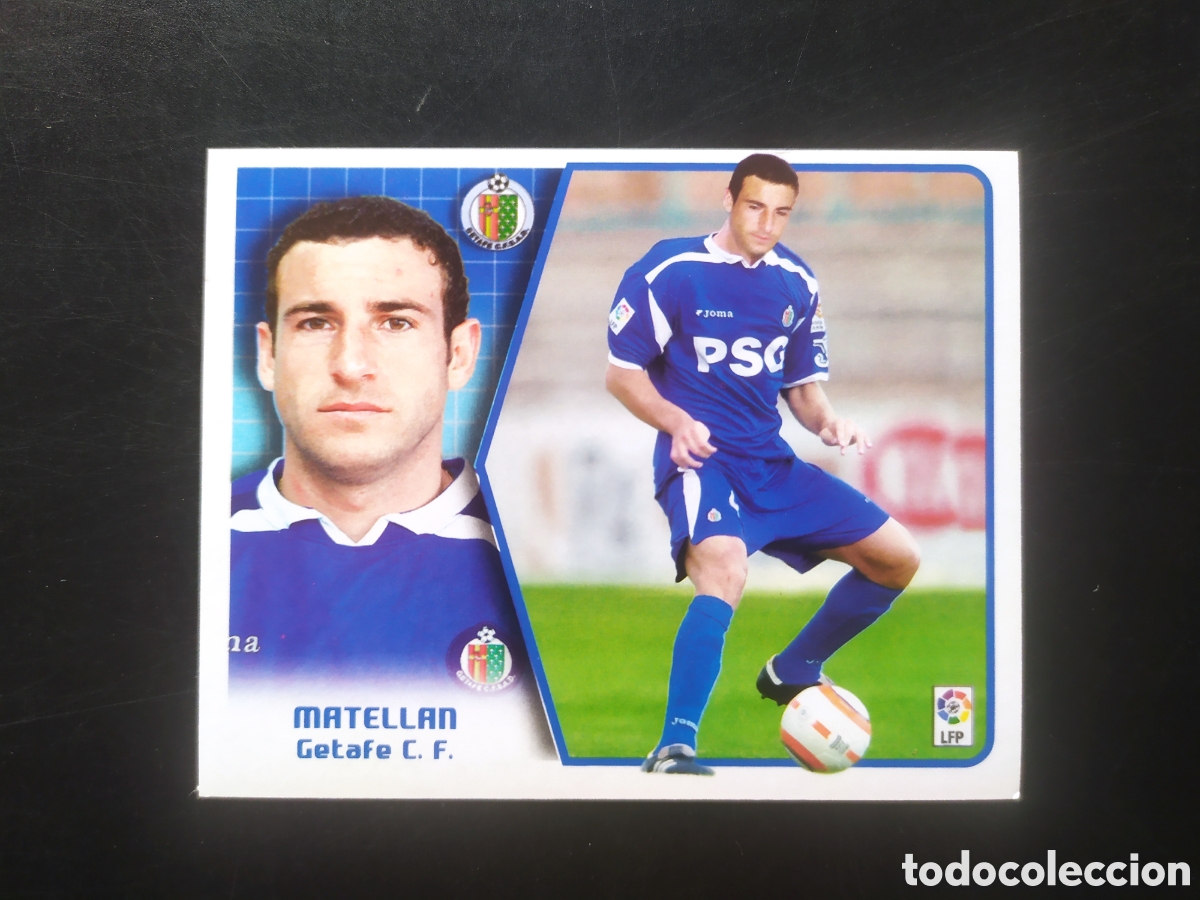 Cromos de f&uacute;tbol: Liga este 2005 2006 05 06 panini Matellan fichaje n&deg; 28 Getafe