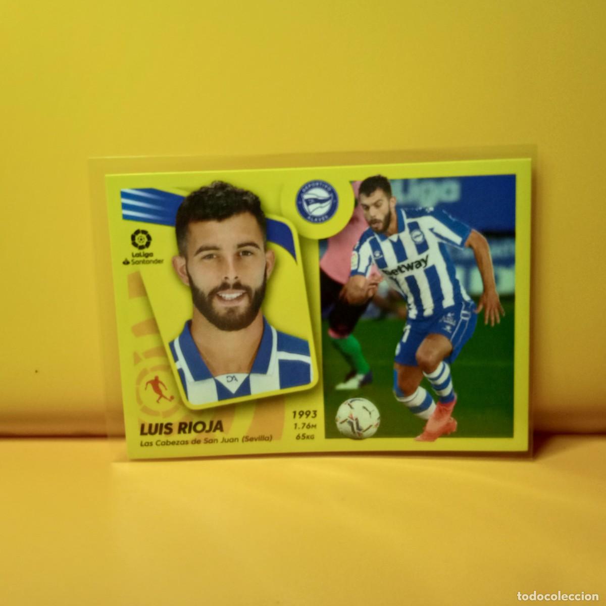 Cromos de f&uacute;tbol: EDICIONES ESTE 2021 2022 21 22 DEPORTIVO ALAV&Eacute;S LUIS RIOJA 16