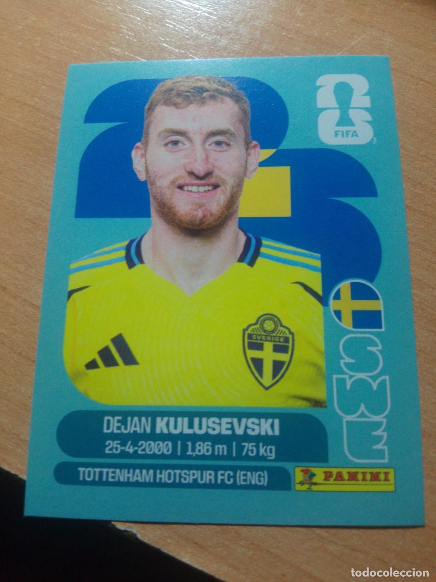 Cromos de f&uacute;tbol: KULUSEVSKI SUECIA SWE 17 MUNDIAL FIFA WORLD CUP 2026 26 PANINI STICKERS NUEVO