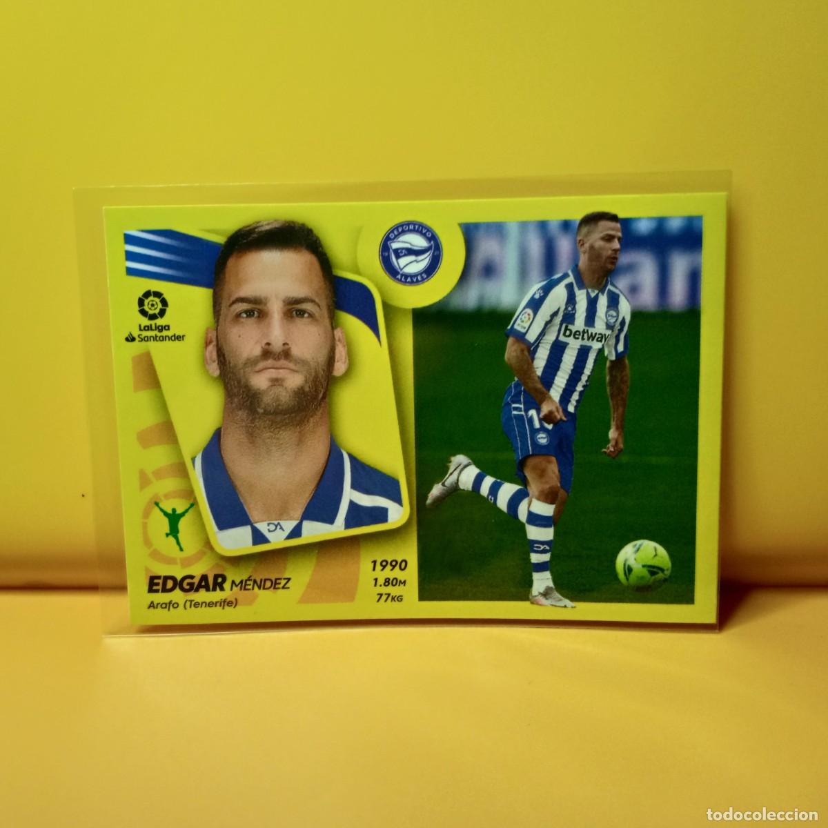 Cromos de f&uacute;tbol: EDICIONES ESTE 2021 2022 21 22 DEPORTIVO ALAV&Eacute;S EDGAR 18