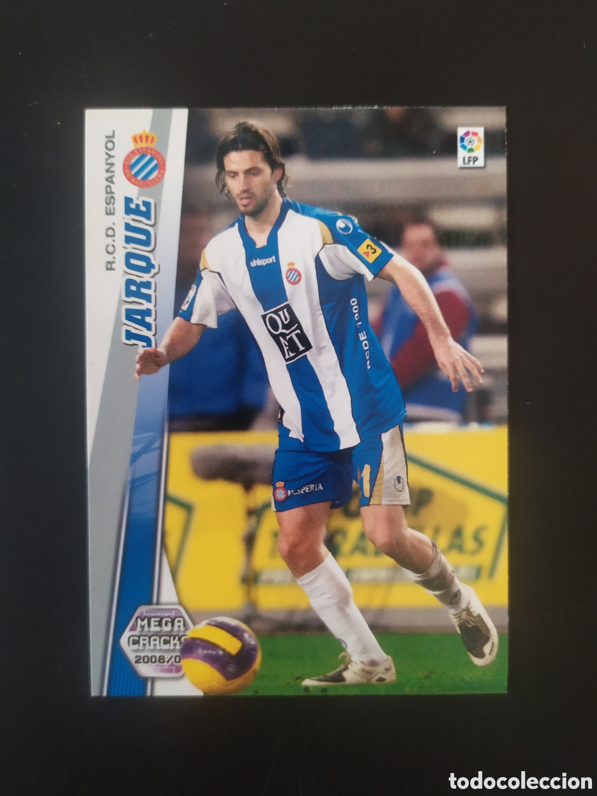 Cromos de f&uacute;tbol: Megacracks 2008 2009 08 09 panini Jarque n&deg; 113 Espanyol