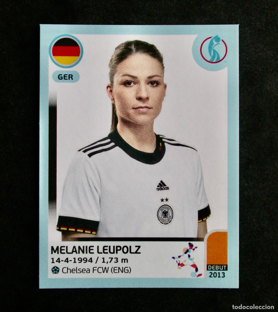 Cromos de f&uacute;tbol: 126 MELANIE LEUPOLZ / GERMANY / UEFA EURO WOMEN'S 2022 / ENGLAND / PANINI