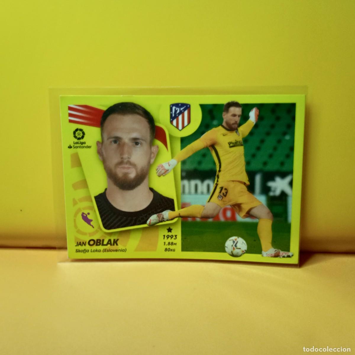 Figurine di Calcio: EDICIONES ESTE 2021 2022 21 22 ATL&Eacute;TICO DE MADRID OBLAK 5