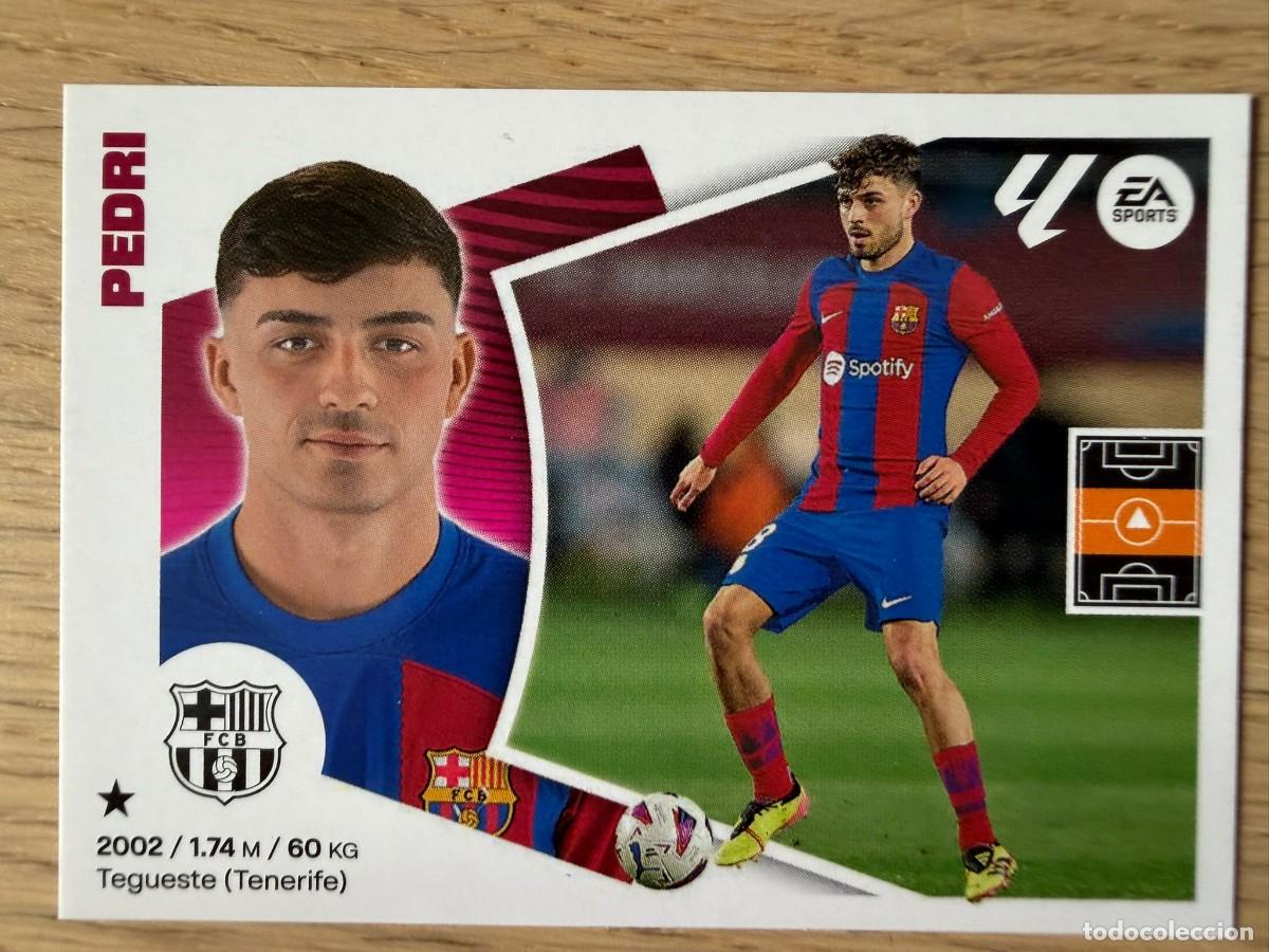 Figurine di Calcio: 14 PEDRI BARCELONA 24 25 2024 2025 LIGA EA SPORTS COLECCIONES ESTE SIN PEGAR STICKER