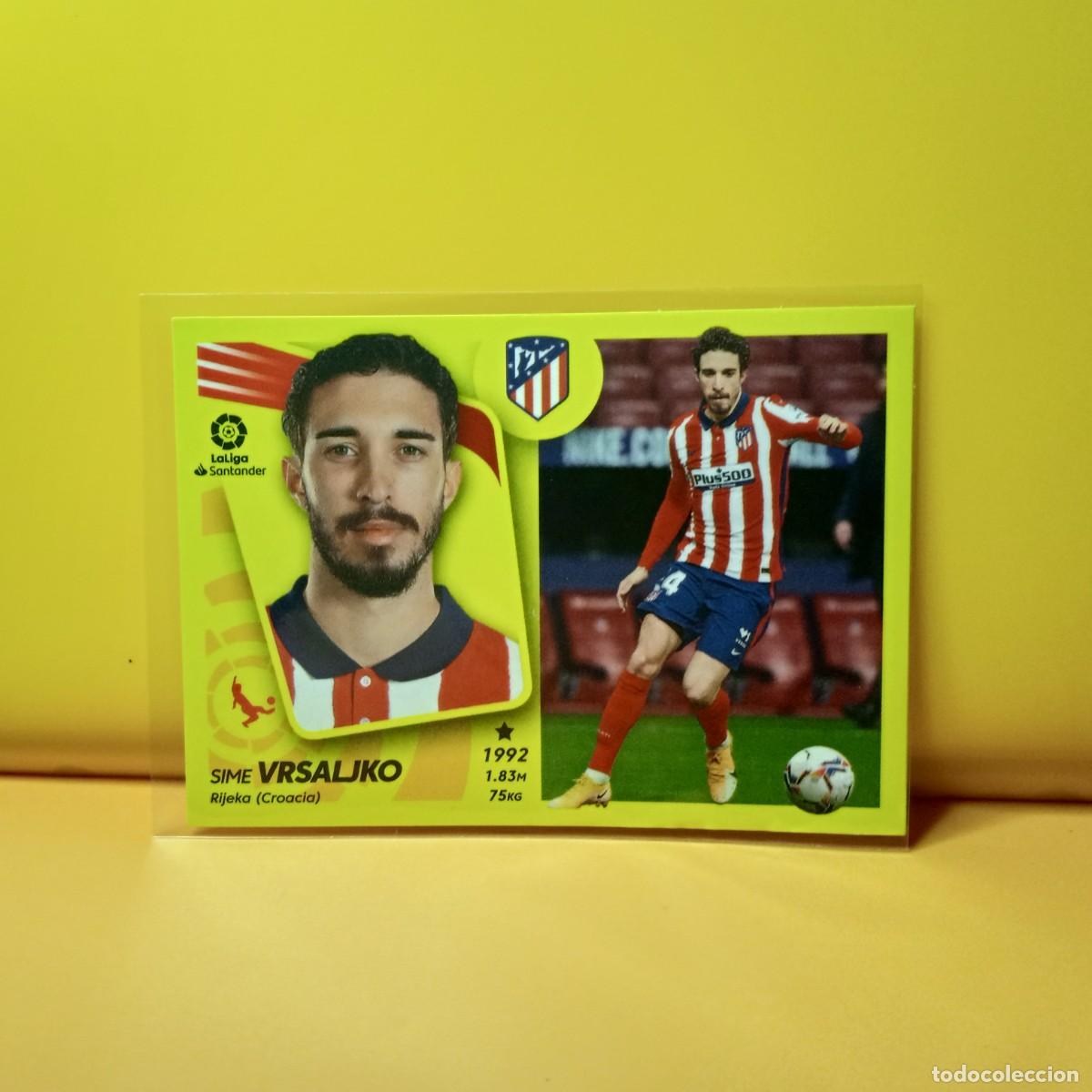 Figurine di Calcio: EDICIONES ESTE 2021 2022 21 22 ATL&Eacute;TICO DE MADRID VRSALJKO 7B 7 B