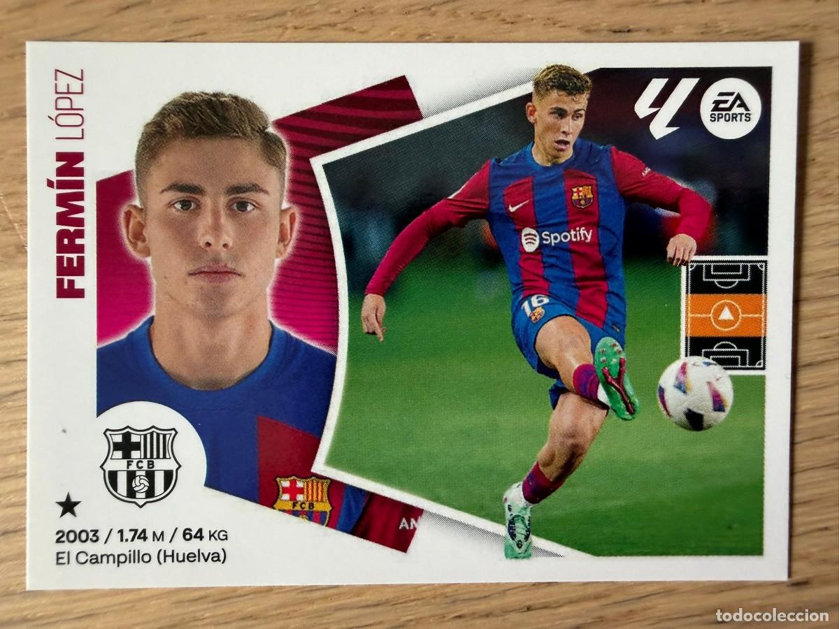 Figurine di Calcio: 15 FERMIN BARCELONA 24 25 2024 2025 LIGA EA SPORTS COLECCIONES ESTE SIN PEGAR STICKER