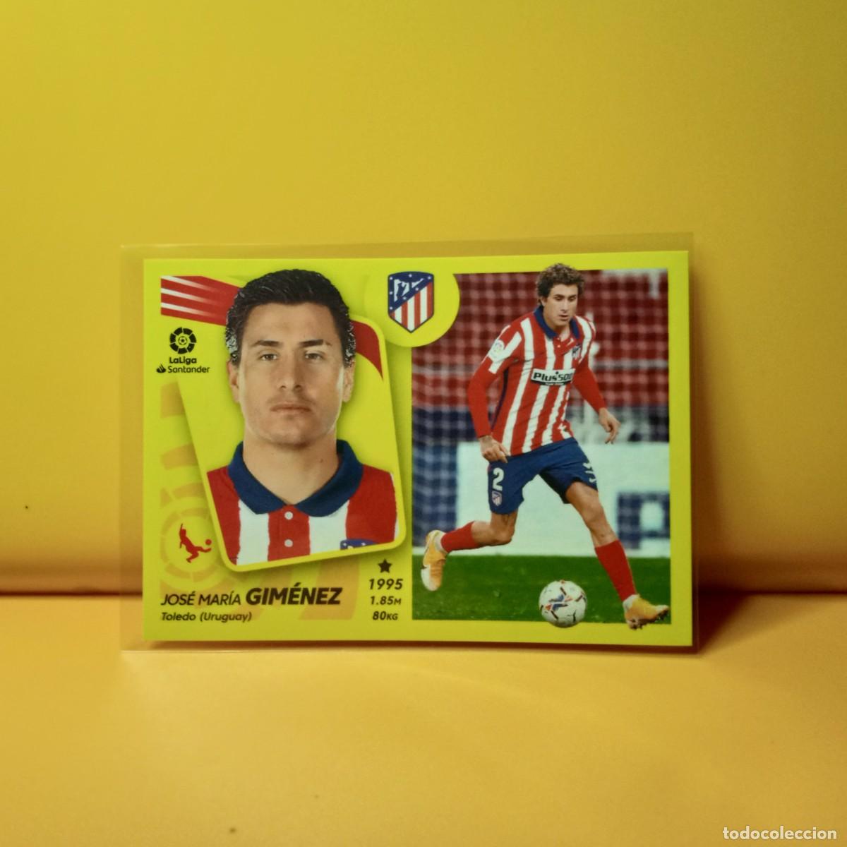 Figurine di Calcio: EDICIONES ESTE 2021 2022 21 22 ATL&Eacute;TICO DE MADRID GIM&Eacute;NEZ 8