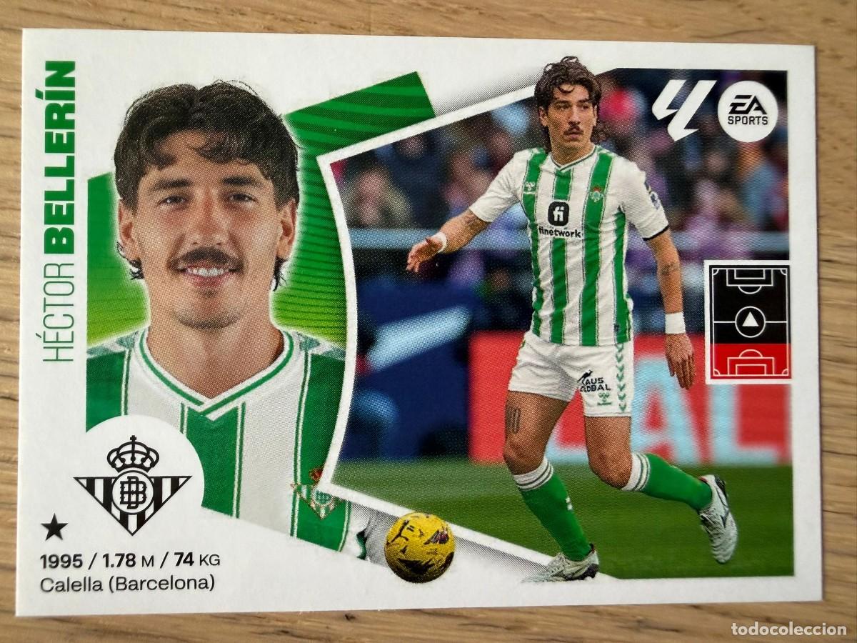 Cromos de f&uacute;tbol: 5 BELLERIN REAL BETIS 24 25 2024 2025 LIGA EA SPORTS COLECCIONES ESTE SIN PEGAR STICKER