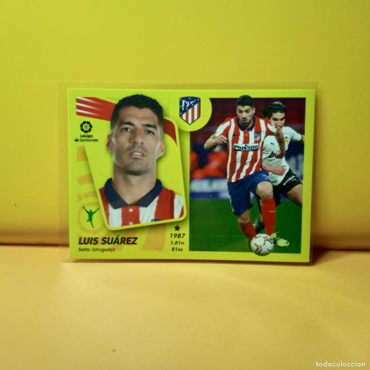 Cromos de f&uacute;tbol: EDICIONES ESTE 2021 2022 21 22 ATL&Eacute;TICO DE MADRID LUIS SU&Aacute;REZ 20