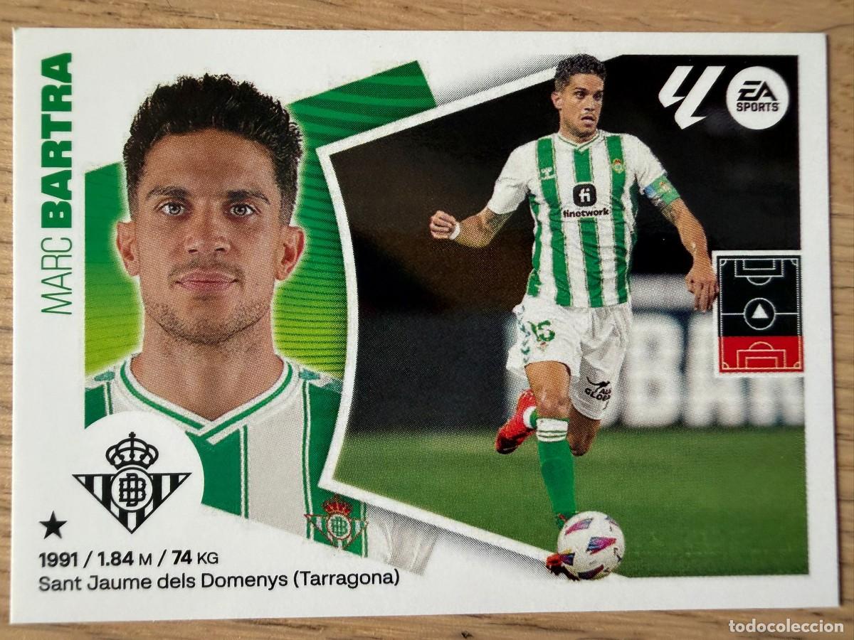 Cromos de f&uacute;tbol: 7 BARTRA REAL BETIS 24 25 2024 2025 LIGA EA SPORTS COLECCIONES ESTE SIN PEGAR STICKER