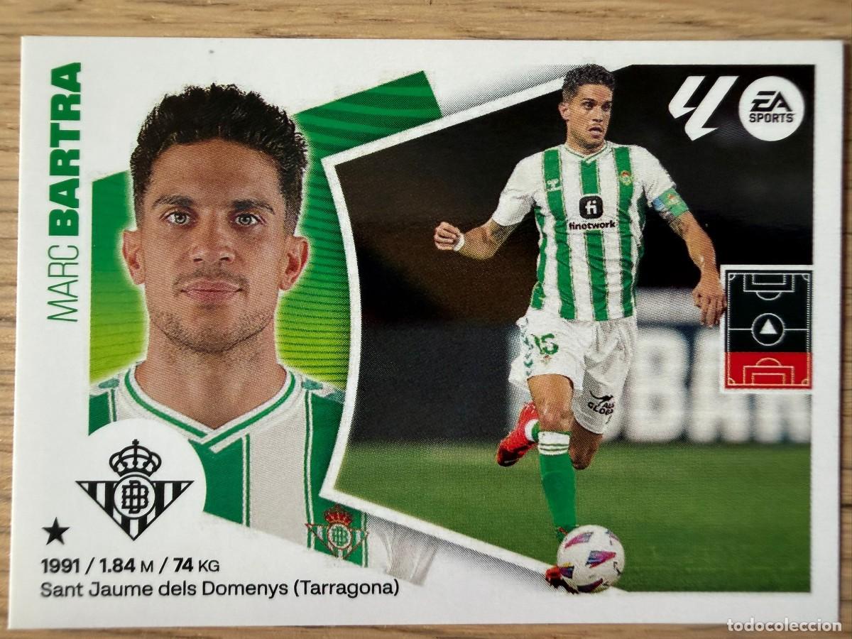 Cromos de f&uacute;tbol: 7 BARTRA REAL BETIS 24 25 2024 2025 LIGA EA SPORTS COLECCIONES ESTE SIN PEGAR STICKER