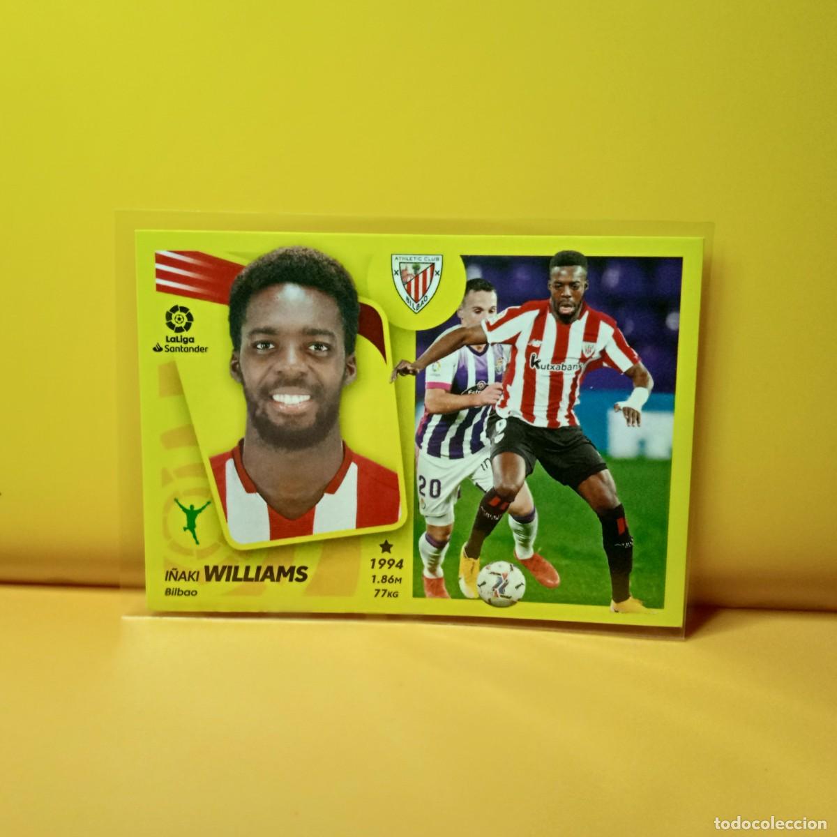 Cromos de f&uacute;tbol: EDICIONES ESTE 2021 2022 21 22 ATLHETIC DE BILBAO I&Ntilde;AKI WILLIAMS 20