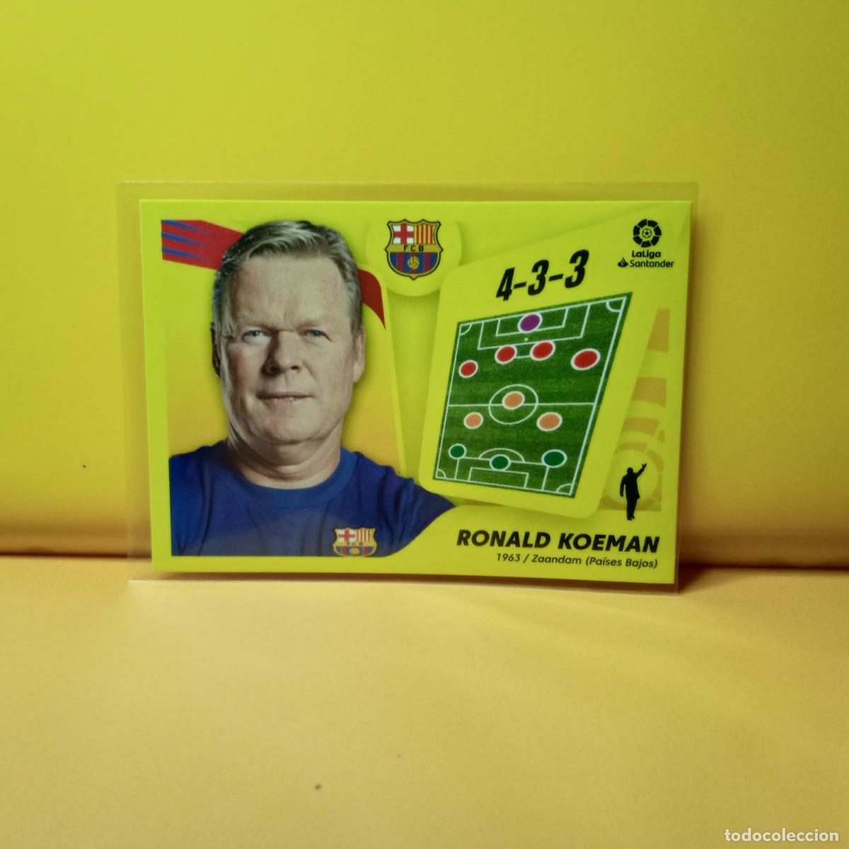 Cromos de Futebol: EDICIONES ESTE 2021 2022 21 22 F.C BARCELONA KOEMAN 2