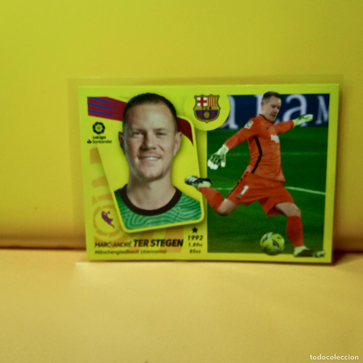 Football Stickers: EDICIONES ESTE 2021 2022 21 22 F.C BARCELONA TER STEGEN 5
