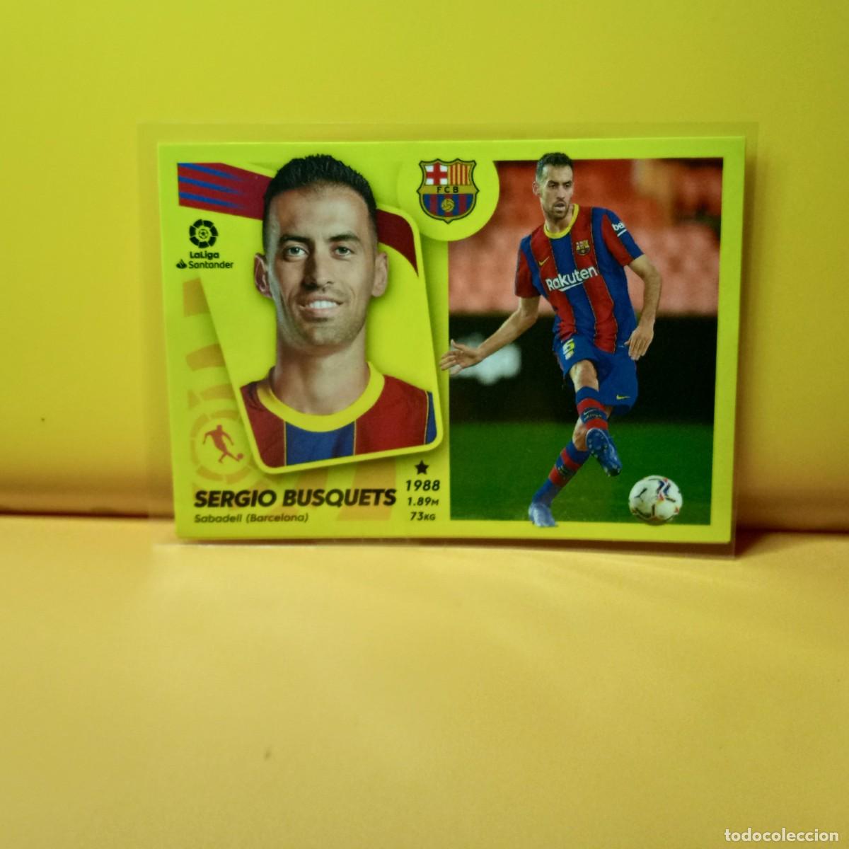 Cromos de f&uacute;tbol: EDICIONES ESTE 2021 2022 21 22 F.C BARCELONA SERGIO BUSQUETS 13