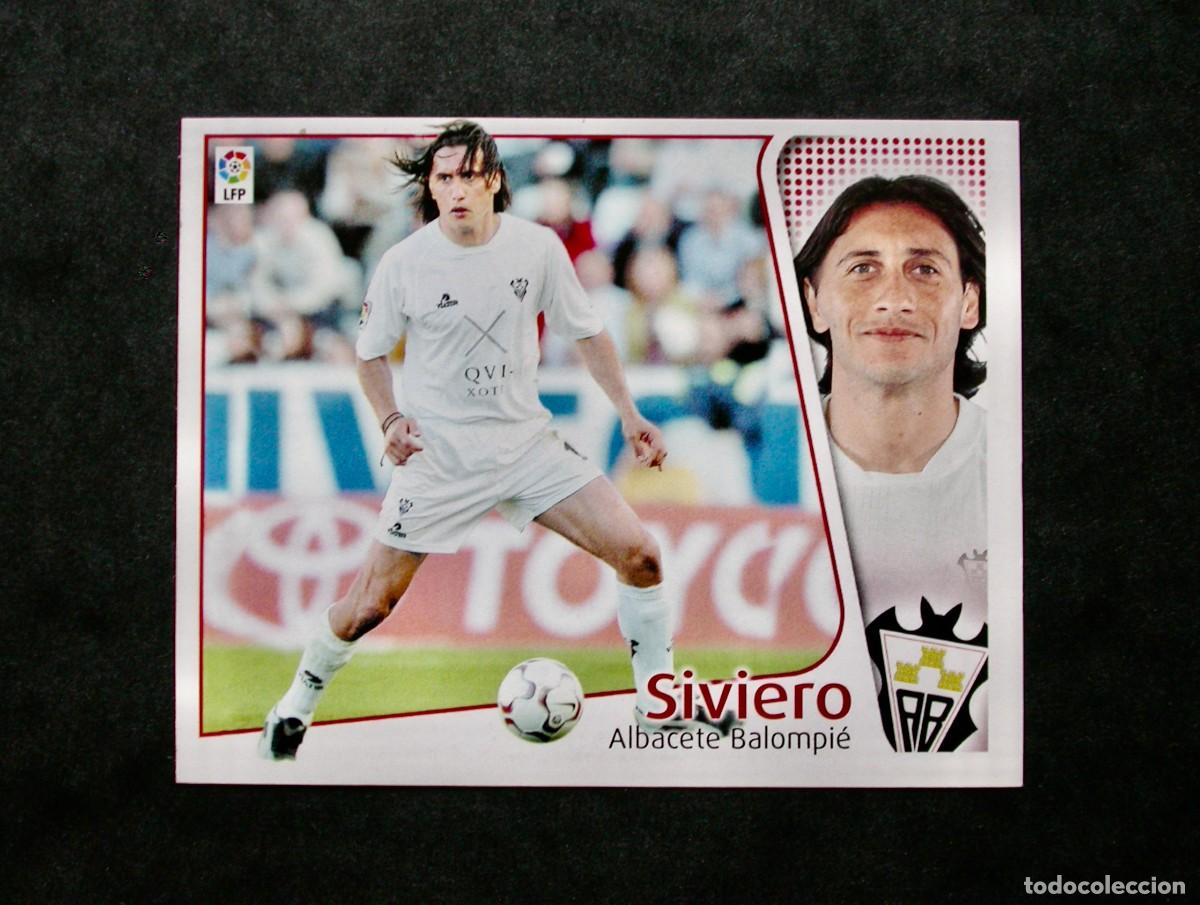 Cromos de f&uacute;tbol: SIVIERO / ALBACETE / EDICIONES ESTE LIGA 2004-2005 04-05 / NUNCA PEGADO