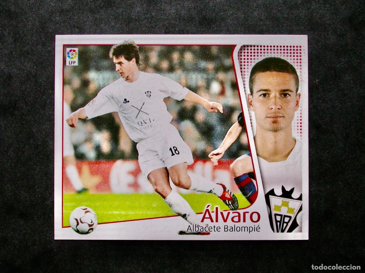 Cromos de f&uacute;tbol: &Aacute;LVARO / ALBACETE / EDICIONES ESTE LIGA 2004-2005 04-05 / NUNCA PEGADO