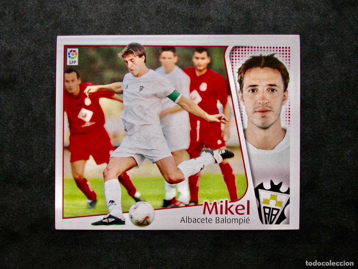 Cromos de f&uacute;tbol: MIKEL / ALBACETE / EDICIONES ESTE LIGA 2004-2005 04-05 / NUNCA PEGADO