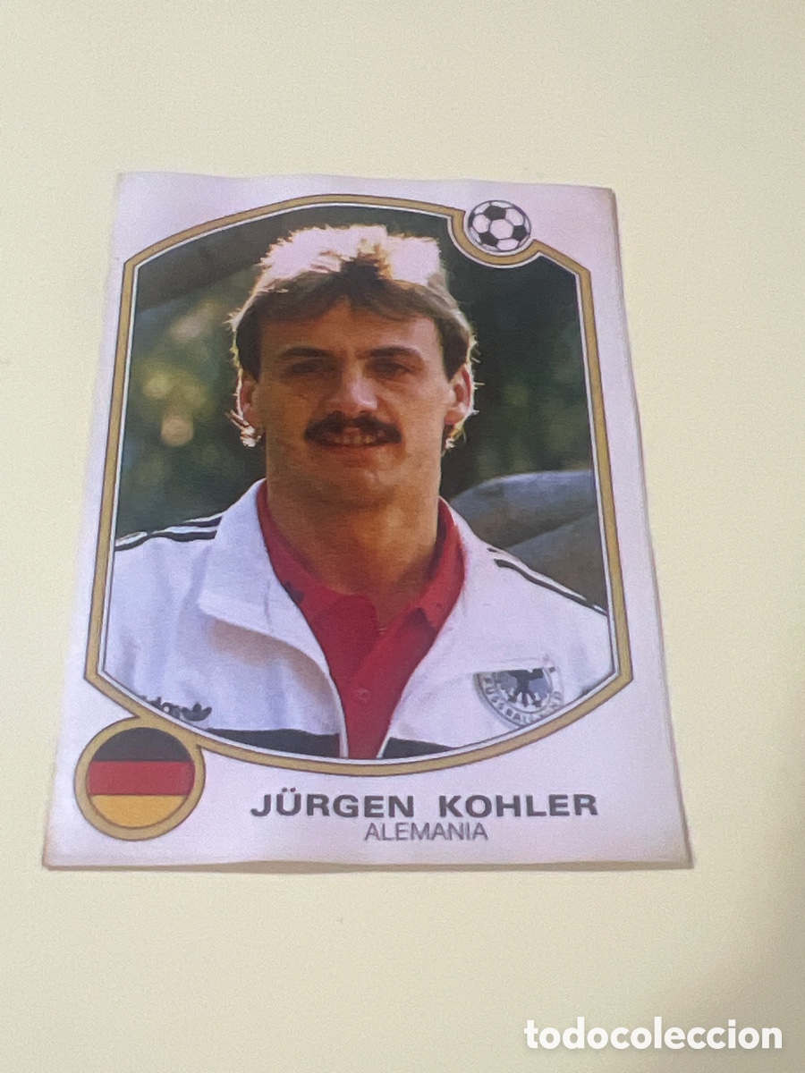 Cromos de f&uacute;tbol: C2286. 198 JURGEN KOHLER ALEMANIA PANINI 1992 1993 CROMO FUTBOL 92 93 LIGA - SIN PEGAR