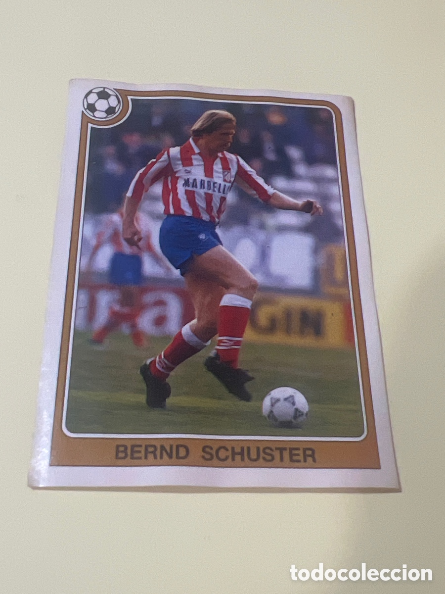 Cromos de f&uacute;tbol: C2286. 142 BERND SCHUSTER (ATLETICO MADRID) - CROMO LIGA 1992 1993 PANINI 92 93 - NUNCA PEGADO