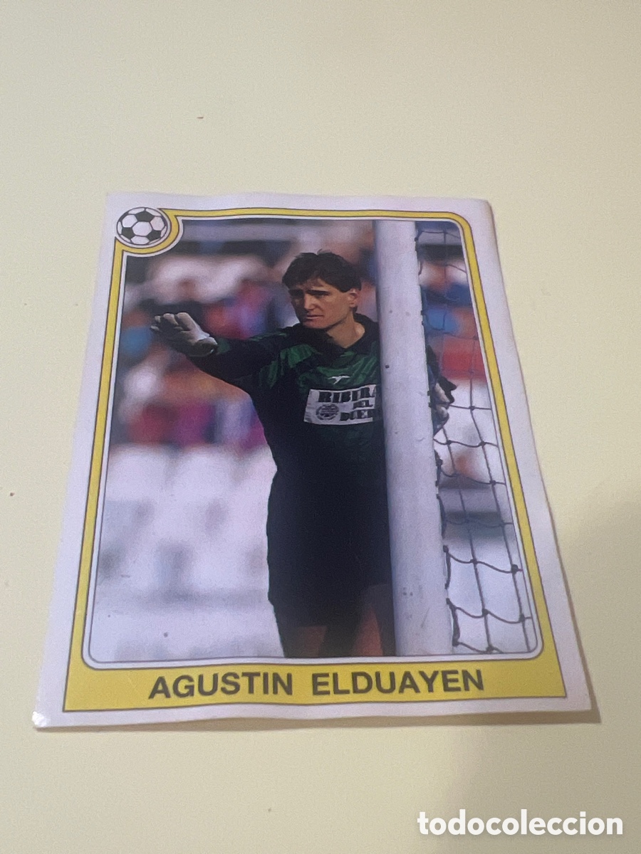 Cromos de f&uacute;tbol: C2289. 45 ELDUAYEN BURGOS FUTBOL 92 93 LIGA PANINI NUNCA PEGADO SIN DESPEGAR