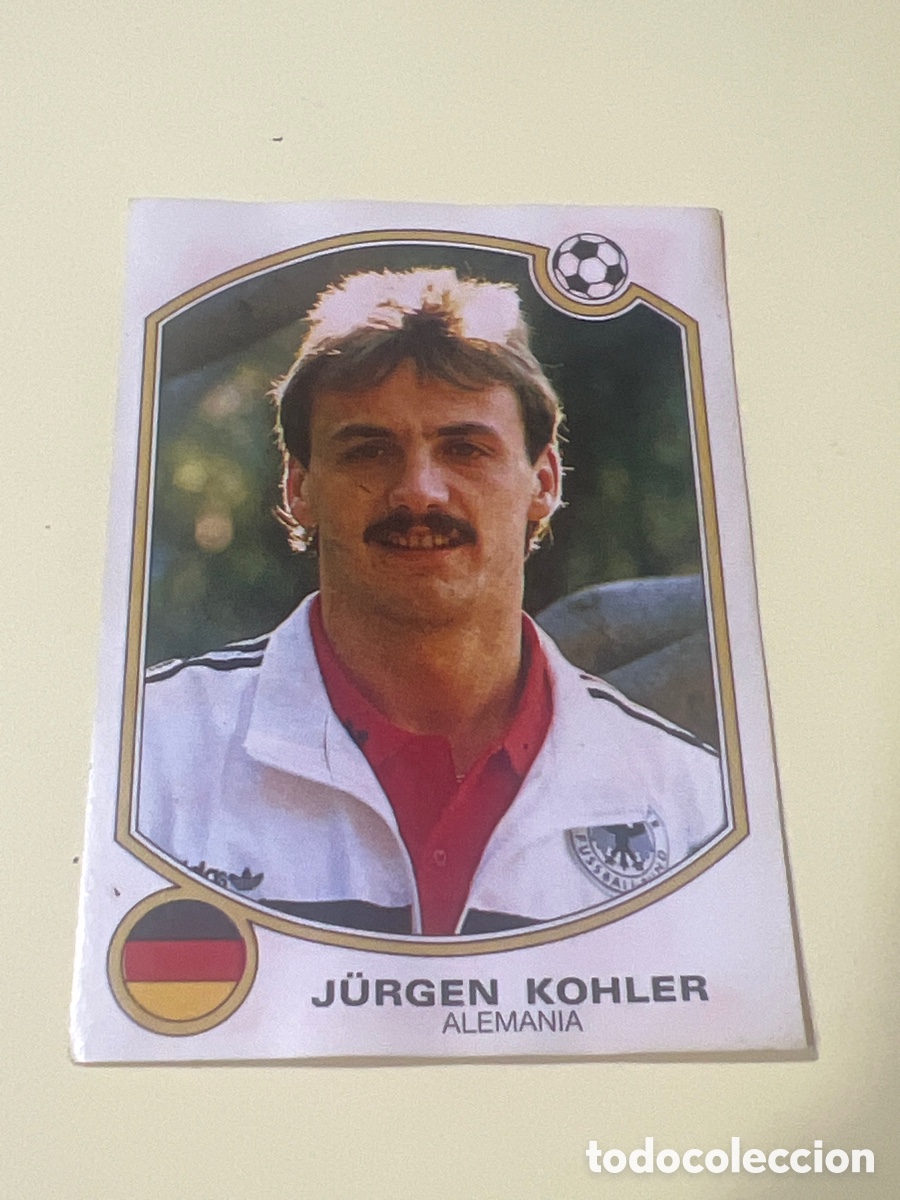 Cromos de f&uacute;tbol: C2292. 198 JURGEN KOHLER ALEMANIA PANINI 1992 1993 CROMO FUTBOL 92 93 LIGA - SIN PEGAR
