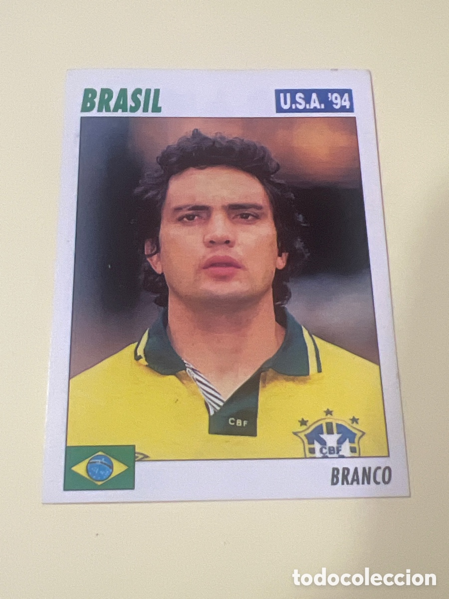 Cromos de f&uacute;tbol: C2300. 1994 94 CROMO NUNCA PEGADO BRASIL BRANCO MUNDIAL USA 94 N 83