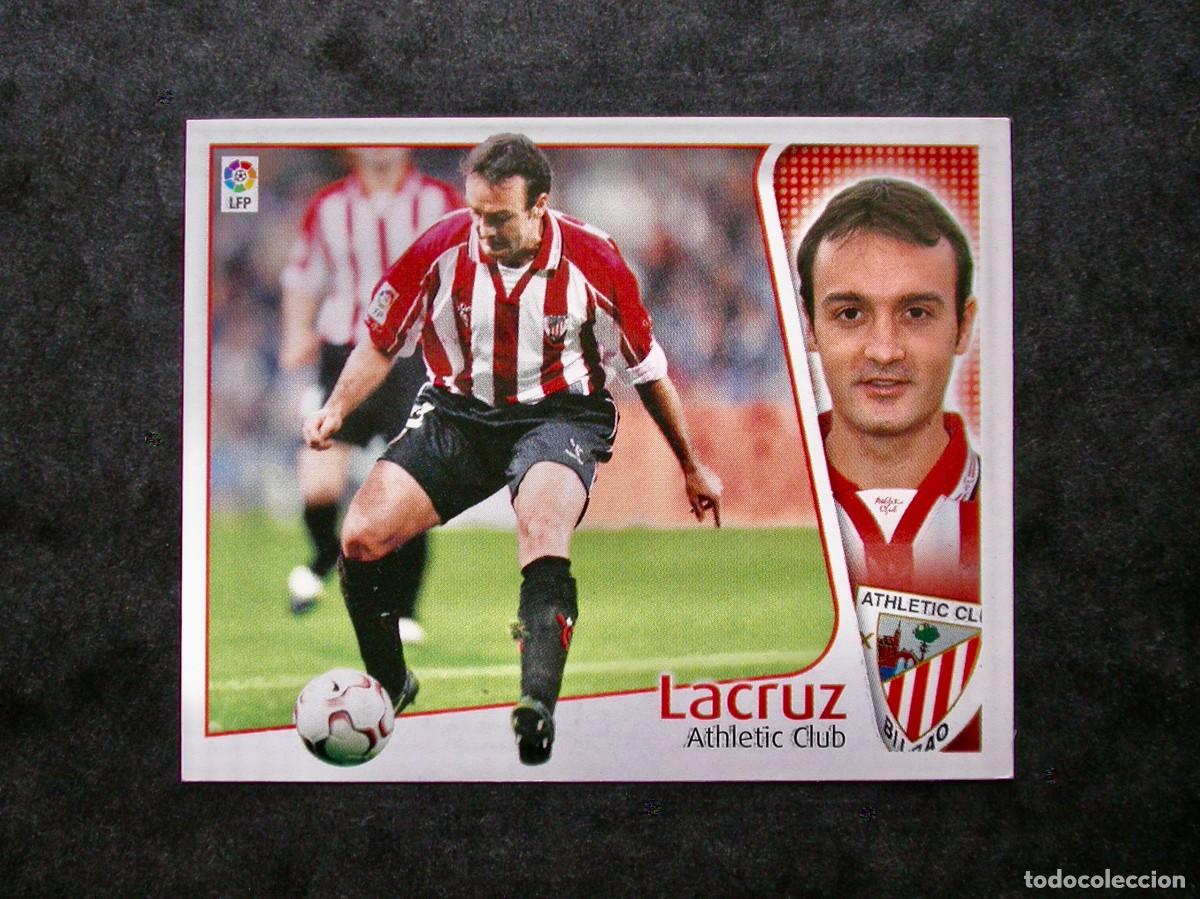 Cromos de f&uacute;tbol: LACRUZ / ATHLETIC CLUB / EDICIONES ESTE LIGA 2004-2005 04-05 / NUNCA PEGADO
