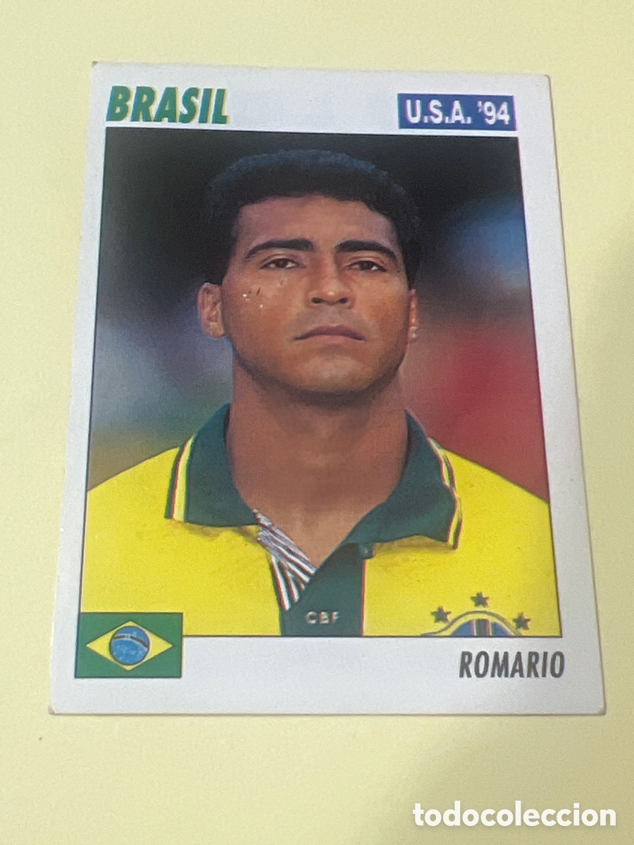 Cromos de f&uacute;tbol: C2309. SERVICE LINE MUNDIAL USA 94 ROMARIO - BRASIL - 1994 WORLD CUP SL ITALY
