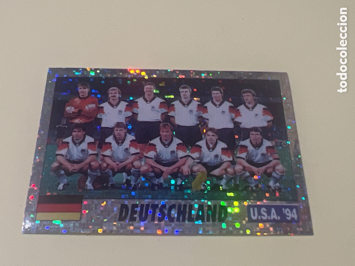 Cromos de f&uacute;tbol: C2311. 132 SERVICE LINE MUNDIAL USA 94 TEAM PLANTILLA DEUTSCHLAND ALEMANIA 1994 WORLD CUP SL ITALY