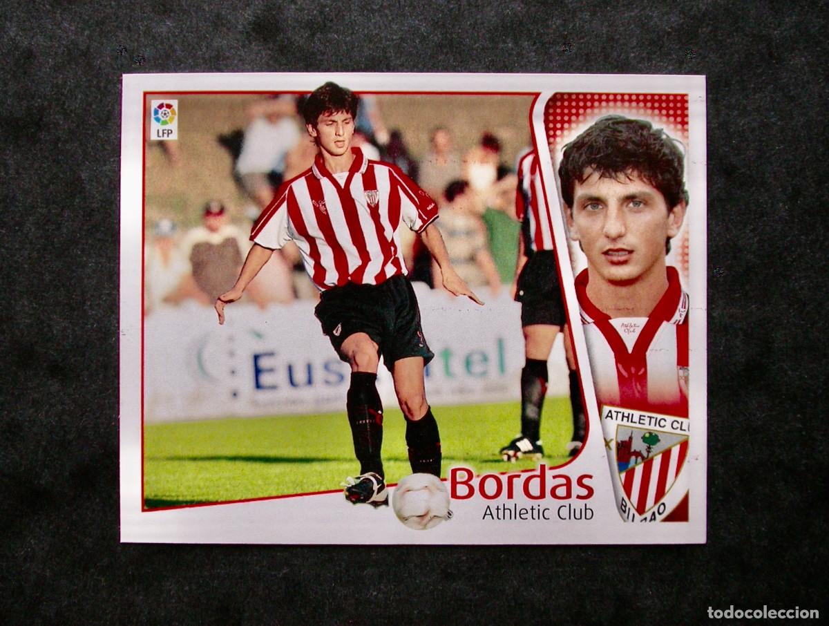 Cromos de f&uacute;tbol: BORDAS / ATHLETIC CLUB / EDICIONES ESTE LIGA 2004-2005 04-05 / NUNCA PEGADO