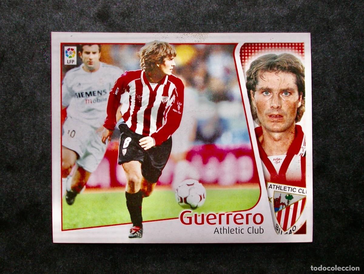 Cromos de f&uacute;tbol: JULEN GUERRERO / ATHLETIC CLUB / EDICIONES ESTE LIGA 2004-2005 04-05 / NUNCA PEGADO