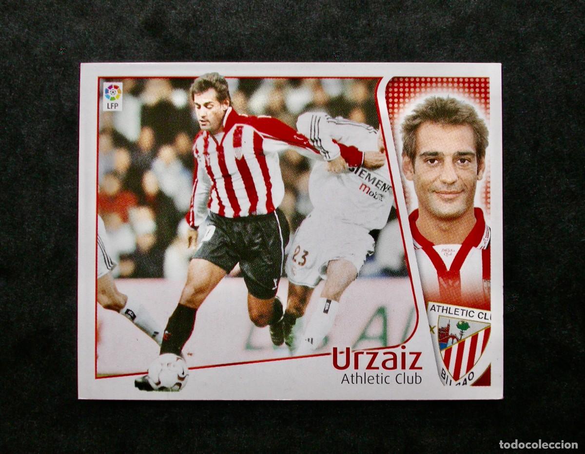 Cromos de f&uacute;tbol: URZAIZ / ATHLETIC CLUB / EDICIONES ESTE LIGA 2004-2005 04-05 / NUNCA PEGADO