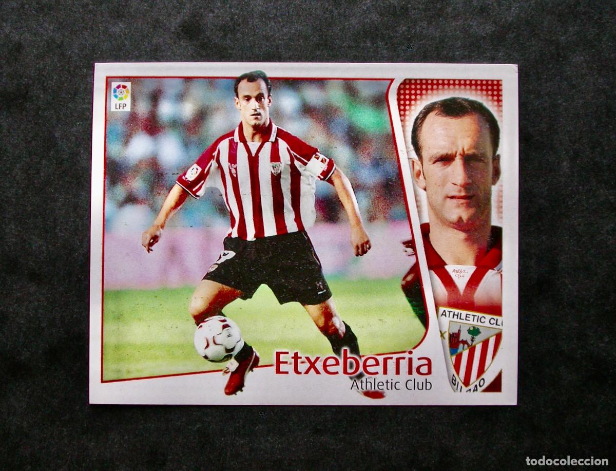 Cromos de f&uacute;tbol: ETXEBERRIA / ATHLETIC CLUB / EDICIONES ESTE LIGA 2004-2005 04-05 / NUNCA PEGADO